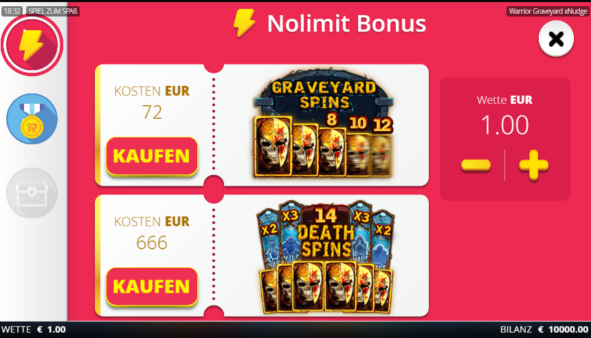 Warrior Graveyard Bonusbuys
