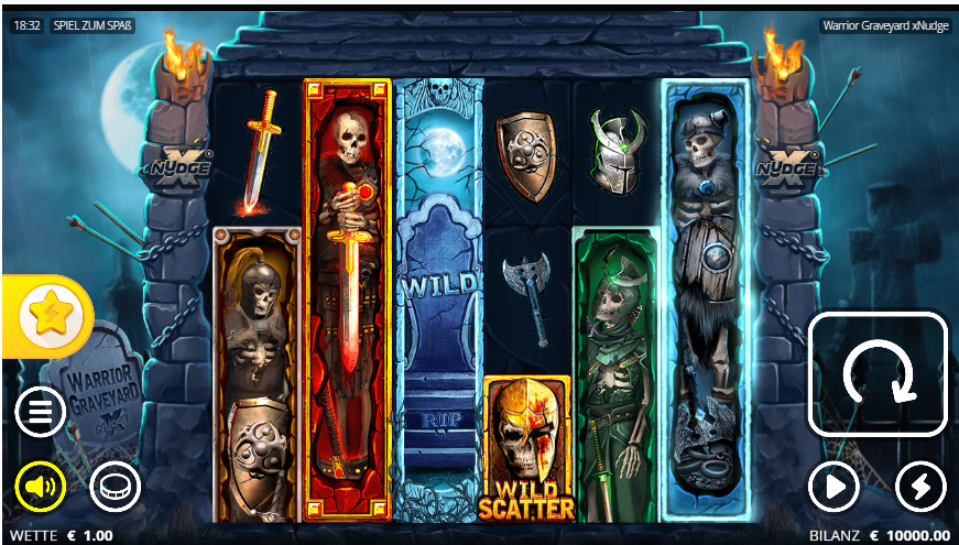 Warrior Graveyard Gameplay