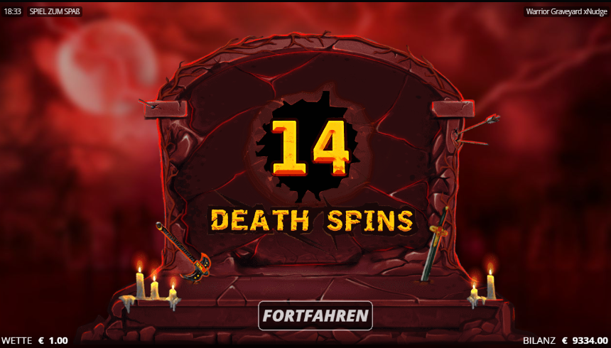 Warrior Graveyard Death Spins